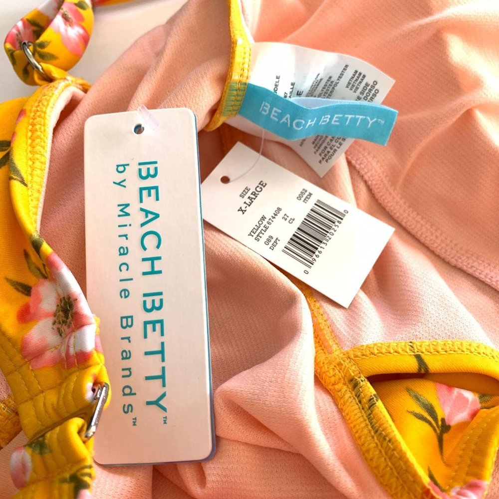 NWT Beach Betty Slimming Swimsuit L & XL - Picture 7 of 8